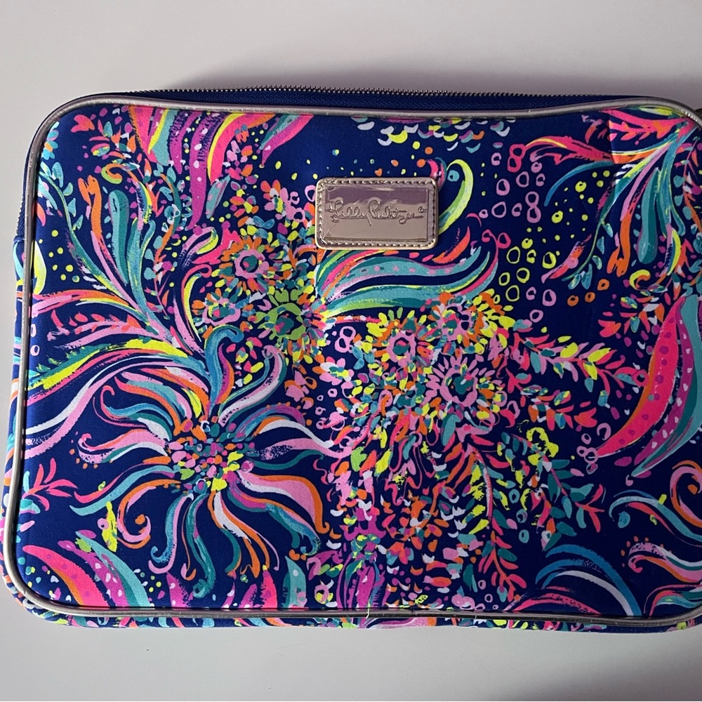 Lilly Pulitzer Colorful Laptop Sleeve 9.5 x 13.5
